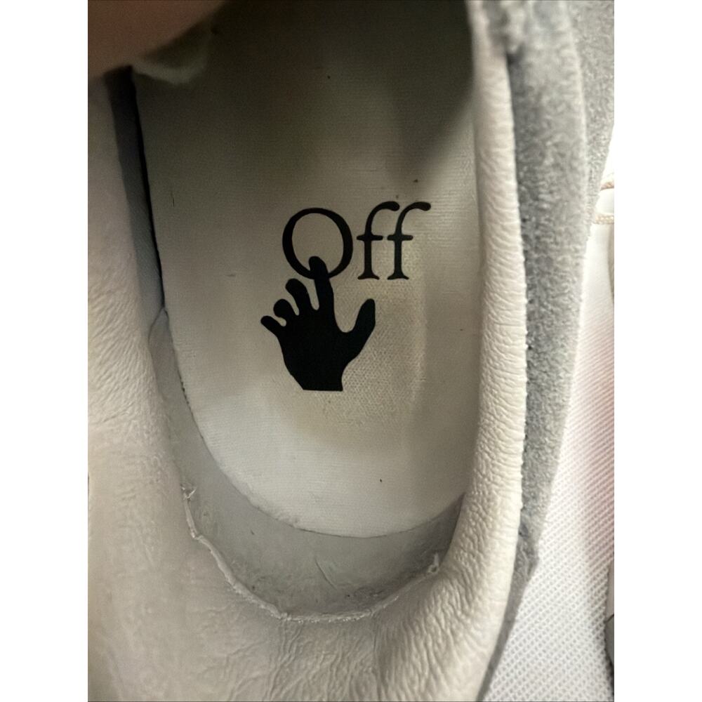 Off white vulcanized sneaker Gray size 42 - Picture 10 of 14
